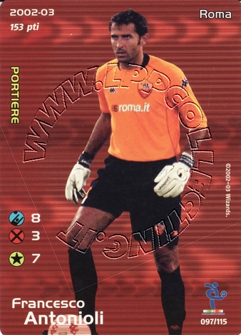 Roma 2002/03 - Francesco Antonioli