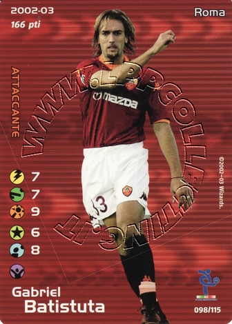 Roma 2002/03 - Gabriel Batistuta