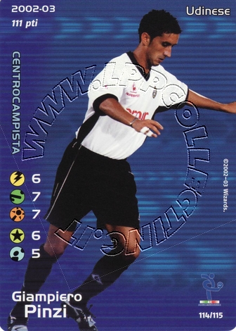 Udinese 2002/03 - Giampiero Pinzi