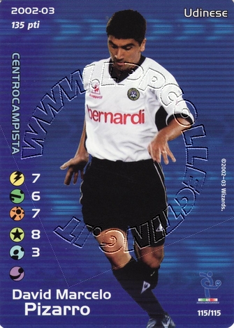 Udinese 2002/03 - David Marcelo Pizarro