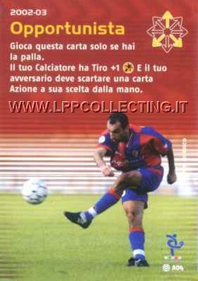 [Carta Rossa] 2002/03 - Opportunista