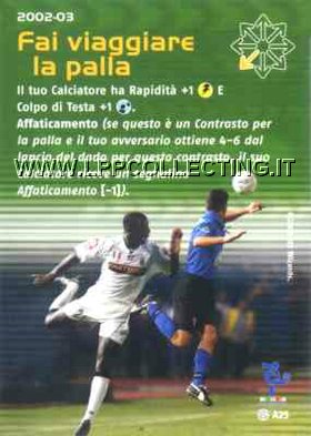 [Carta Verde] 2002/03 - Fai viaggiare la palla