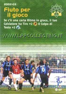 [Carta Verde] 2002/03 - Fiuto del gioco