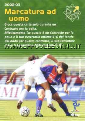 [Carta Verde] 2002/03 - Marcatura ad uomo