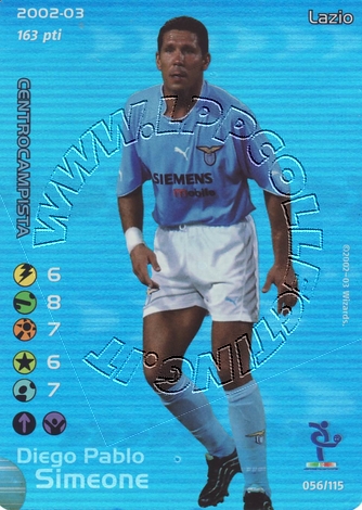 Lazio 2002/03 - Diego Pablo Simeone
