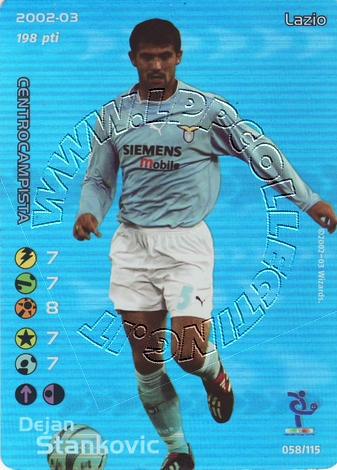 Lazio 2002/03 - Dejoan Stankovic