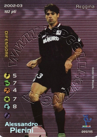 Reggina 2002/03 - Alessandro Pierini