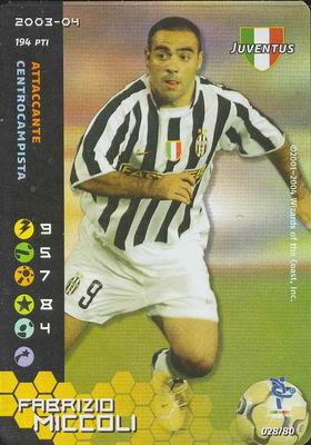 Juventus 2003/04 - Fabrizio Miccoli
