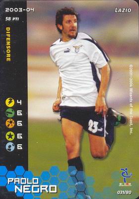 Lazio 2003/04 - Paolo Negro