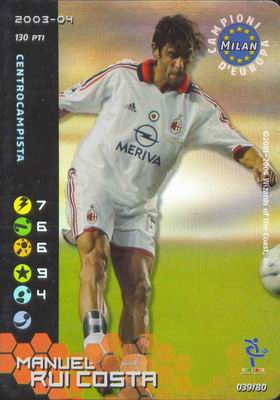Milan 2003/04 - Manuel Rui Costa