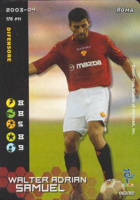 Roma 2003/04 - Walter Adrian Samuel