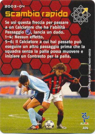 [Carta Rossa] 2003/04 - Scambio rapido