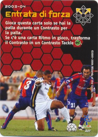 [Carta Rossa] 2003/04 - Entrata di forza