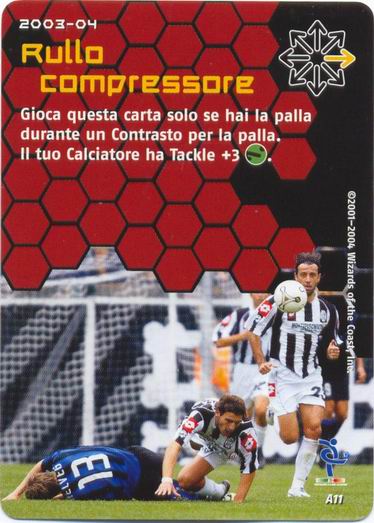 [Carta Rossa] 2003/04 - Rullo compressore