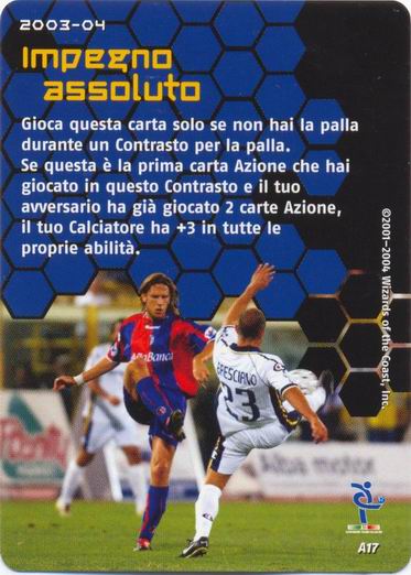[Carta Blu] 2003/04 - Impegno assoluto