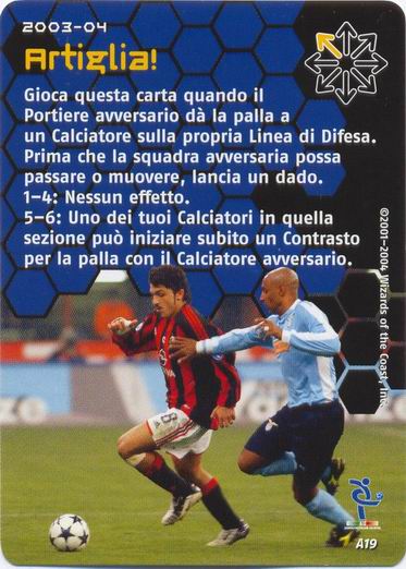 [Carta Blu] 2003/04 - Artiglia!