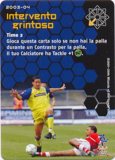 [Carta Blu] 2003/04 - Intervento grintoso