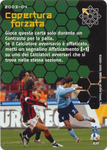 [Carta Verde] 2003/04 - Copertura forzata