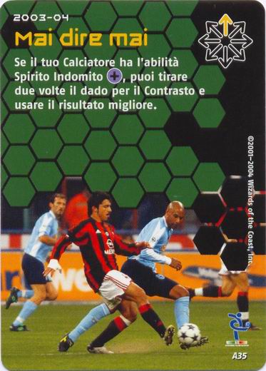 [Carta Verde] 2003/04 - Mai dire mai