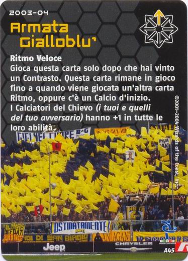 [Carta Nera] 2003/04 - Armata gialloblù