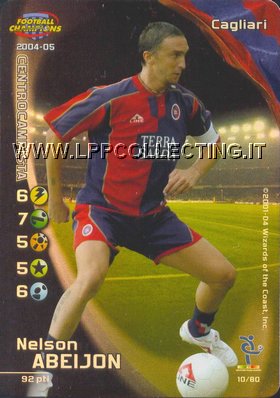 Cagliari 2004/05 - Nelson Abeijon