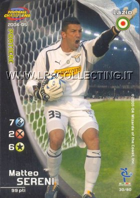 Lazio 2004/05 - Matteo Sereni