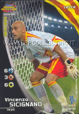 Lecce 2004/05 - Vincenzo Sicignano