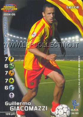 Lecce 2004/05 - Gullermo Giacomazzi