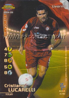 Livorno 2004/05 - Cristiano Lucarelli