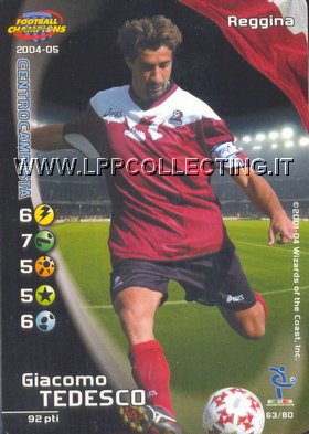 Reggina 2004/05 - Giacomo Tedesco