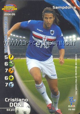 Sampdoria 2004/05 - Cristiano Doni