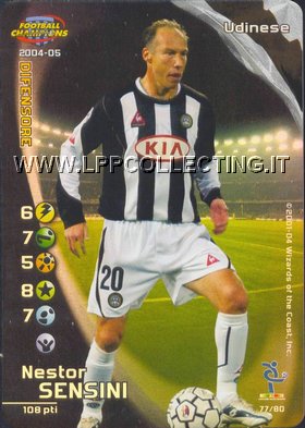 Udinese 2004/05 - Nestor Sensini