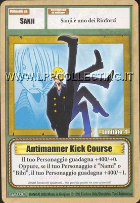 Antimanner Kick Course