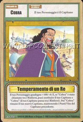 Temperamento di un Re