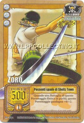 Zoro - Possenti spade di Sheltz Town