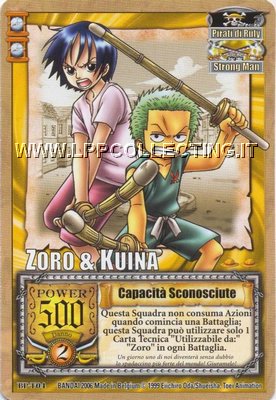 Zoro & Kuina - Capacità Sconosciute