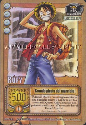 Rufy - Grande Pirata del mare Blu