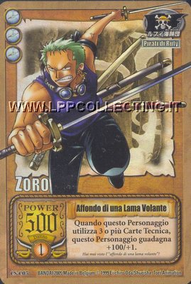 Zoro - Affondo di una Lama Volante