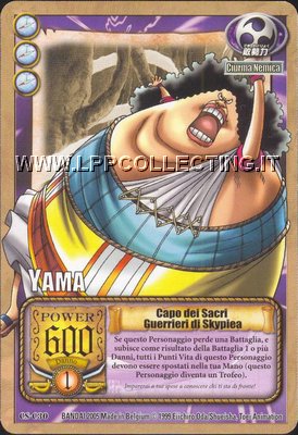Yama - Capo dei Sacri Guerrieri di Skypiea