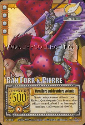 Gan Forr & Pierre - Cavaliere sul destriero volante