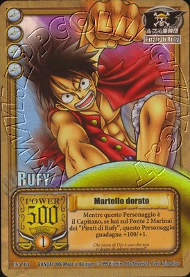 Rufy - Martello dorato