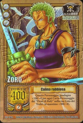 Zoro - Calma rabbiosa