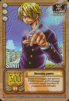 Sanji - Nessuna paura