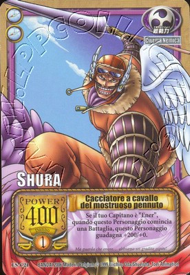 Shura - Cacciatore a cavallo del mostruoso pennuto