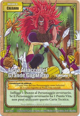 Fiero Attacco del Grande Guerriero
