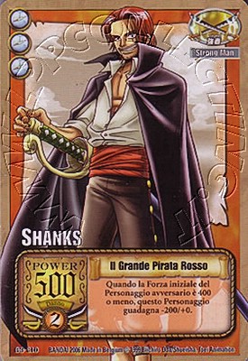 Shanks - Il Grande Pirata Rosso