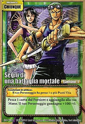 Segni di una battaglia mortale