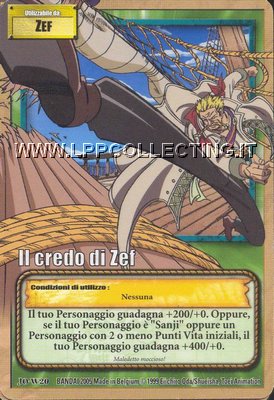 Il credo di Zef