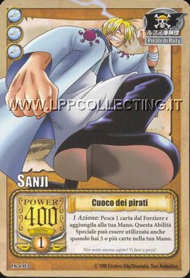 Sanji - Cuoco dei pirati