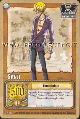 Sanji - Femminista